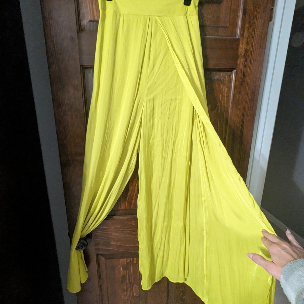DO+BE Yellow Wide Leg Pants